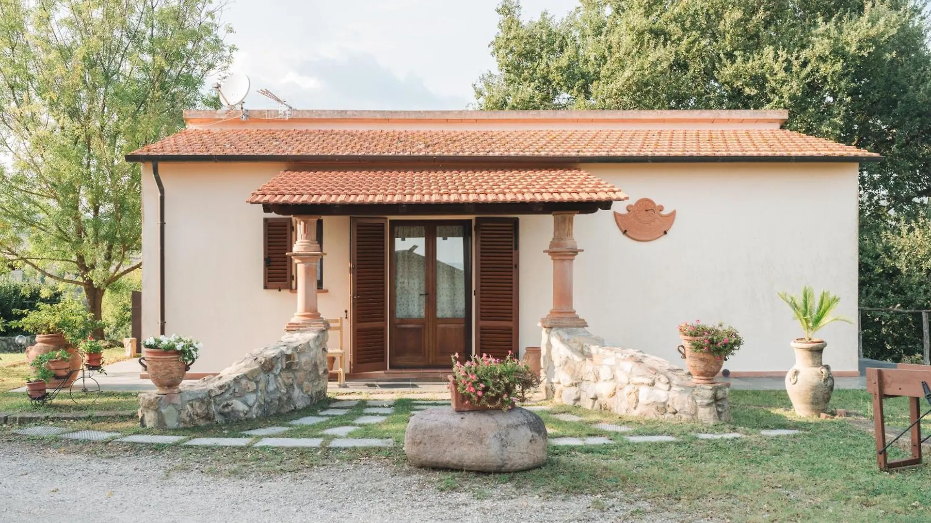 Bauernhof Agriturismo Podere Ristella Montemassi Italien